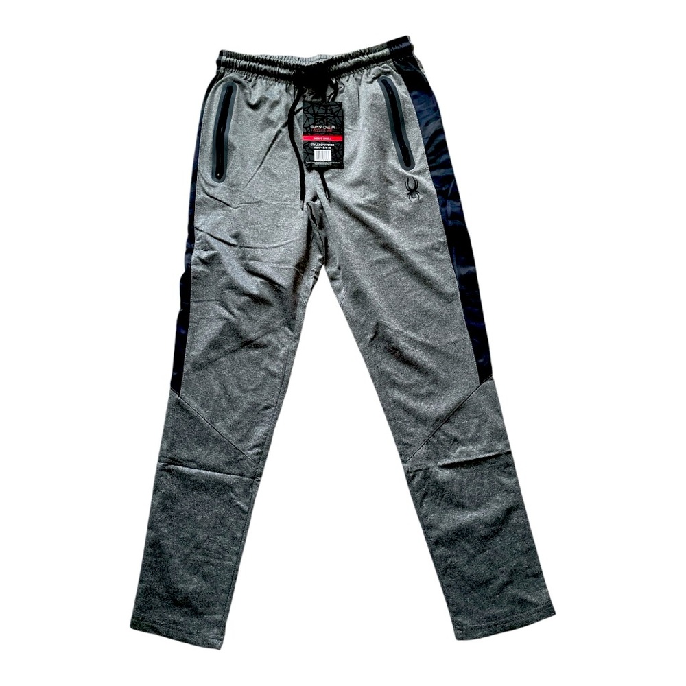 Spyder Men’s Active Sweat-Pants performance, tech, Terry jogger pants, NWT